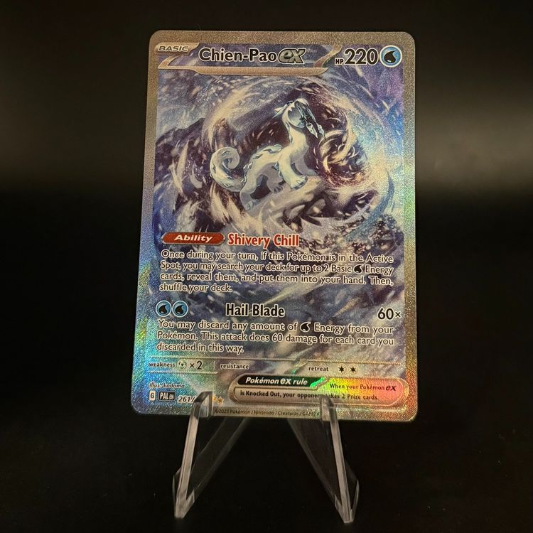 Chien-Pao ex #261 Pokemon Paldea Evolved