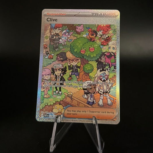 Clive #236 Pokemon Paldean Fates