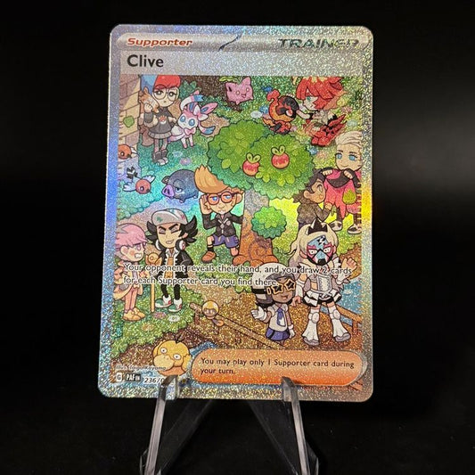 Clive #236 Pokemon Paldean Fates
