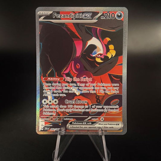 Fezandipiti ex #92 Pokemon Shrouded Fable