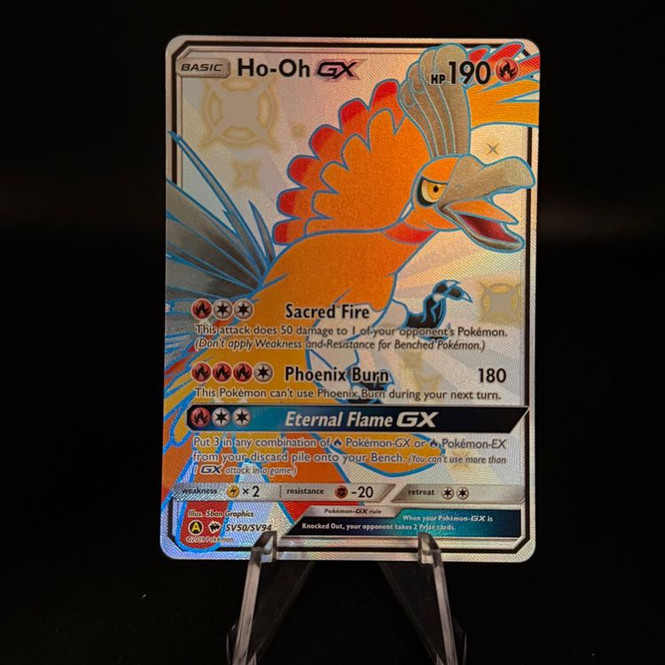Ho-Oh GX #SV50 Pokemon Hidden Fates