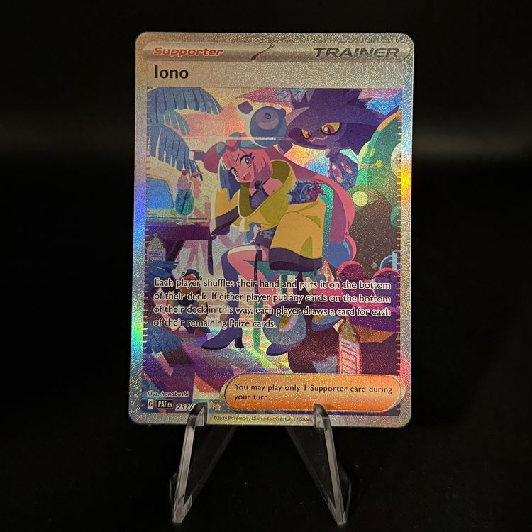 Iono #237 Pokemon Paldean Fates