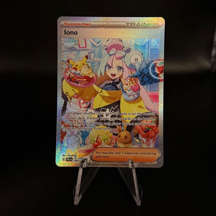 Iono #269 Pokemon Paldea Evolved