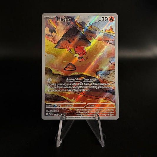Magby #186 Pokemon Paradox Rift