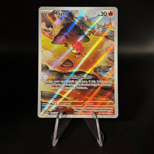 Magby #186 Pokemon Paradox Rift