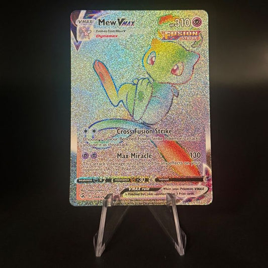 Mew VMAX #268 Pokemon Fusion Strike