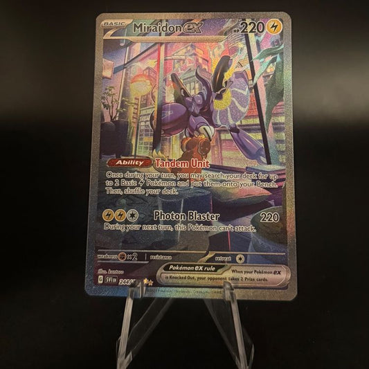 Miraidon ex #244 Pokemon Scarlet & Violet