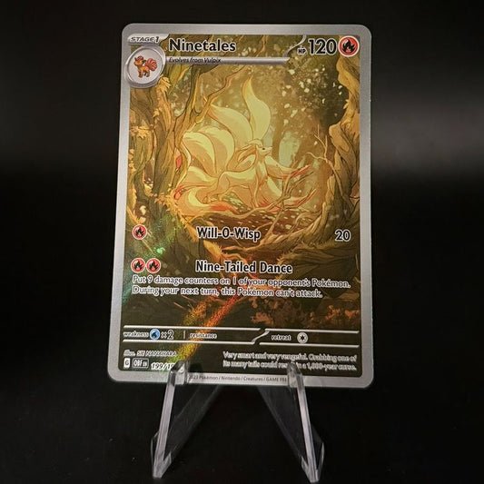 Ninetales #199 Pokemon Obsidian Flames