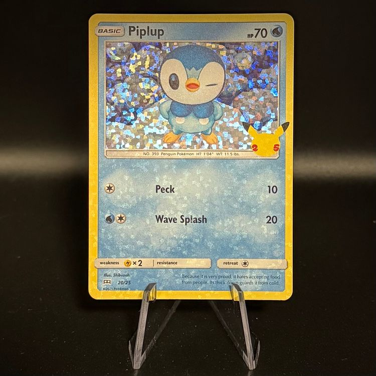 Piplup [Holo] #20 Pokemon McDonalds 2021