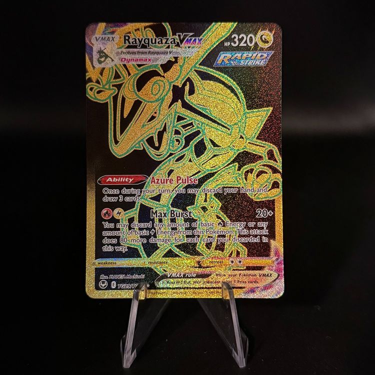 Rayquaza VMAX #TG29 Pokemon Silver Tempest