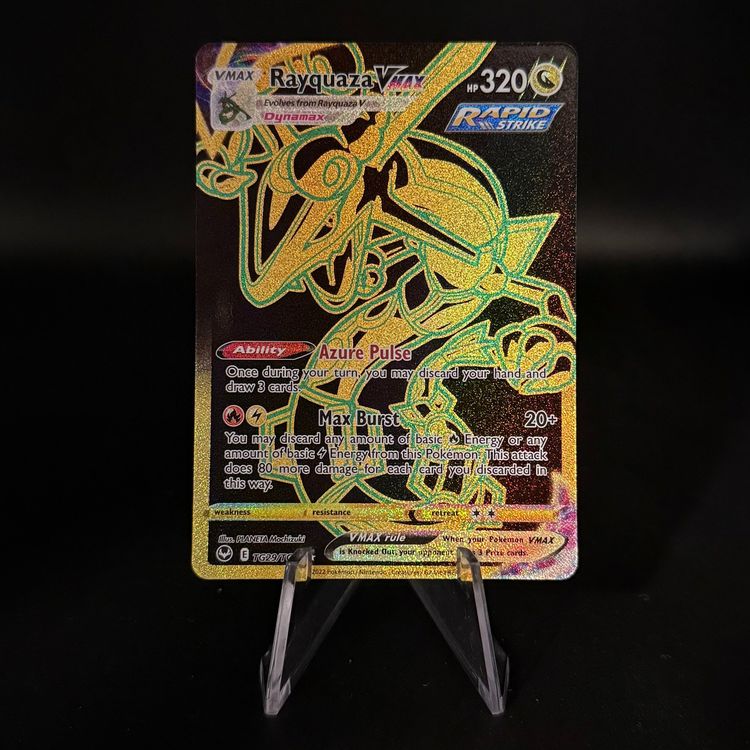 Rayquaza VMAX #TG29 Pokemon Silver Tempest