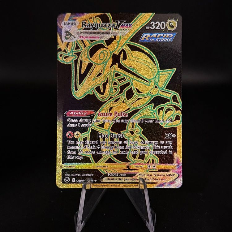 Rayquaza VMAX #TG29 Pokemon Silver Tempest