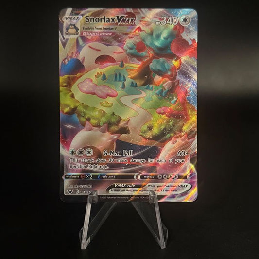 Snorlax Vmax #142 Pokemon Sword & Shield
