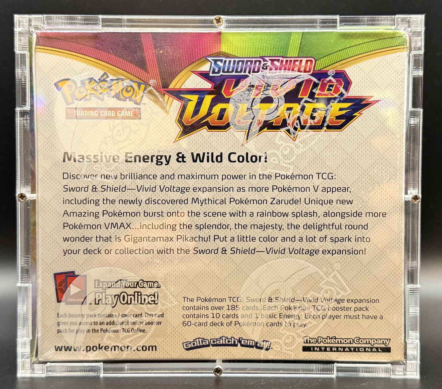 Vivid Voltage Booster Display ENG - in Hardcase ! *Sammlerstück*