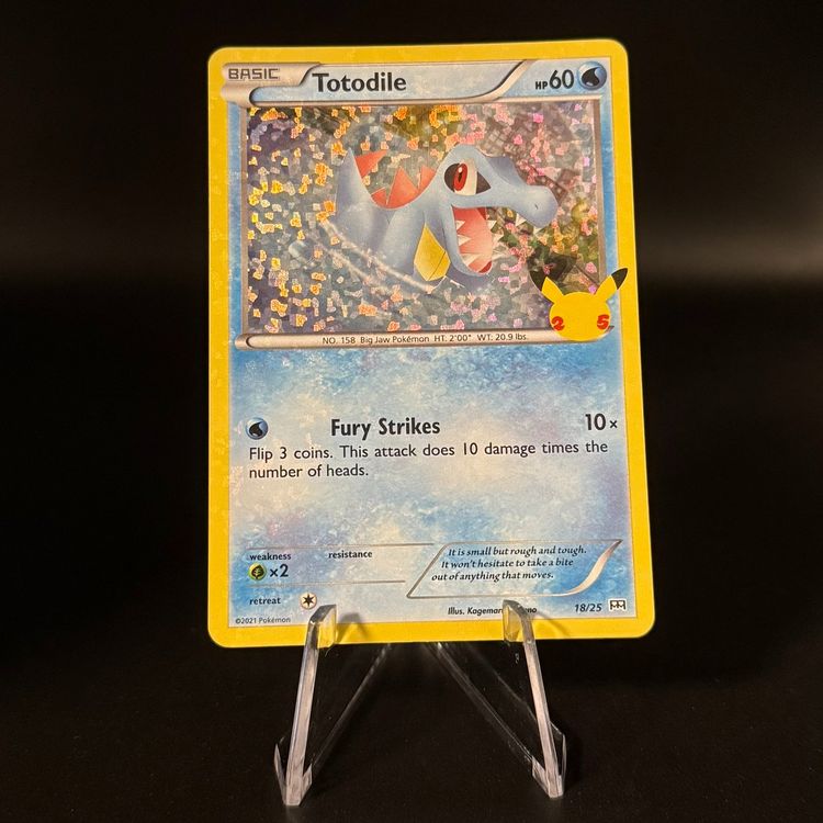 Totodile [Holo] #18 Pokemon McDonalds 2021