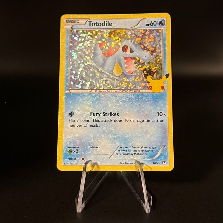 Totodile [Holo] #18 Pokemon McDonalds 2021