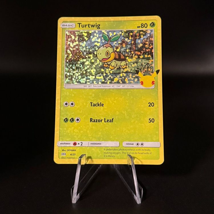 Turtwig [Holo] #4 Pokemon McDonalds 2021