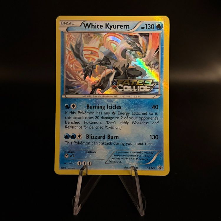 White Kyurem #XY128 Pokemon Promo